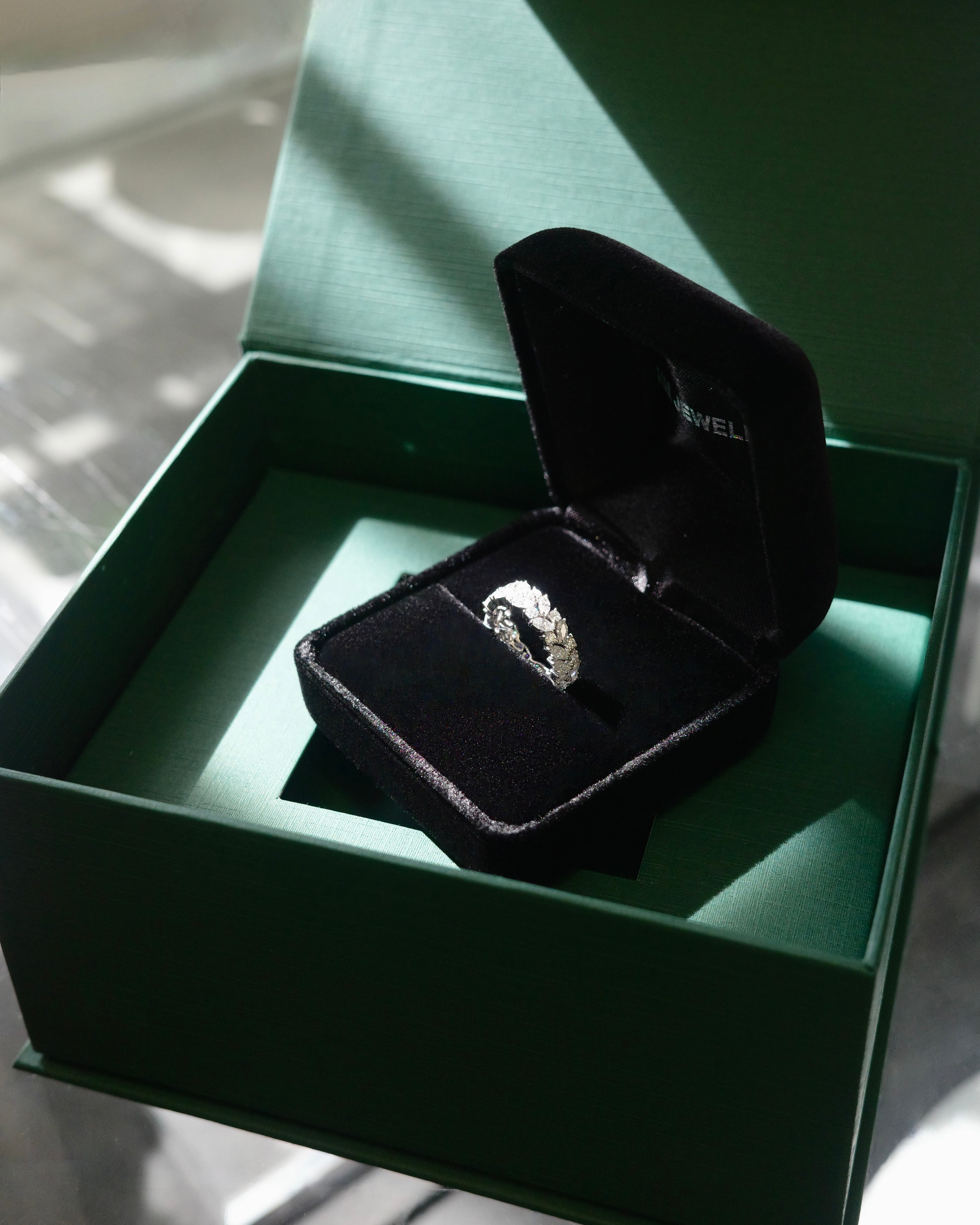 Marquise Diamond Full Eternity Ring