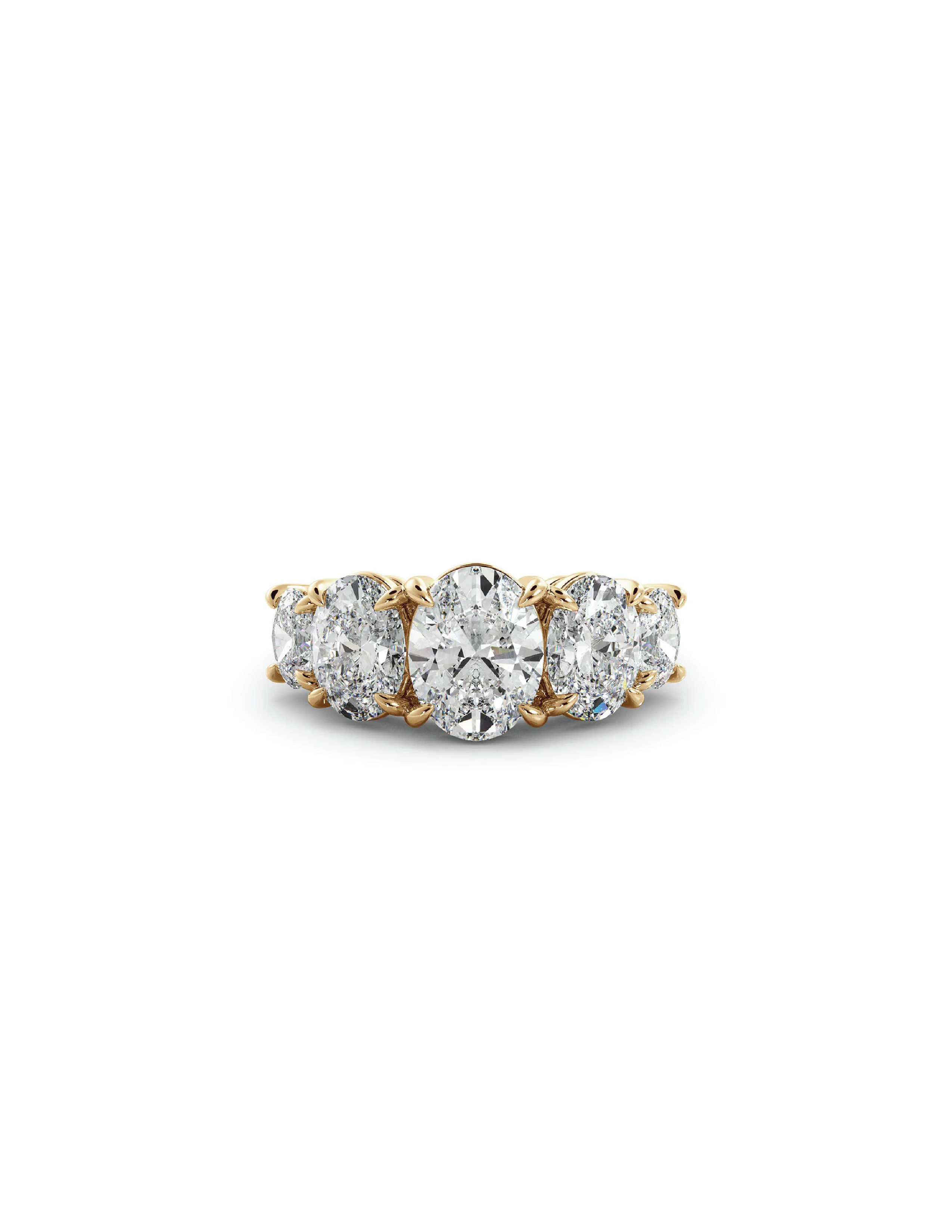 Oval Five-Stone Ring