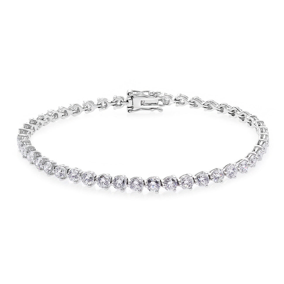 Diamond Tennis Bracelet (1.85 cttw) in 18K White Gold - HN JEWELRY