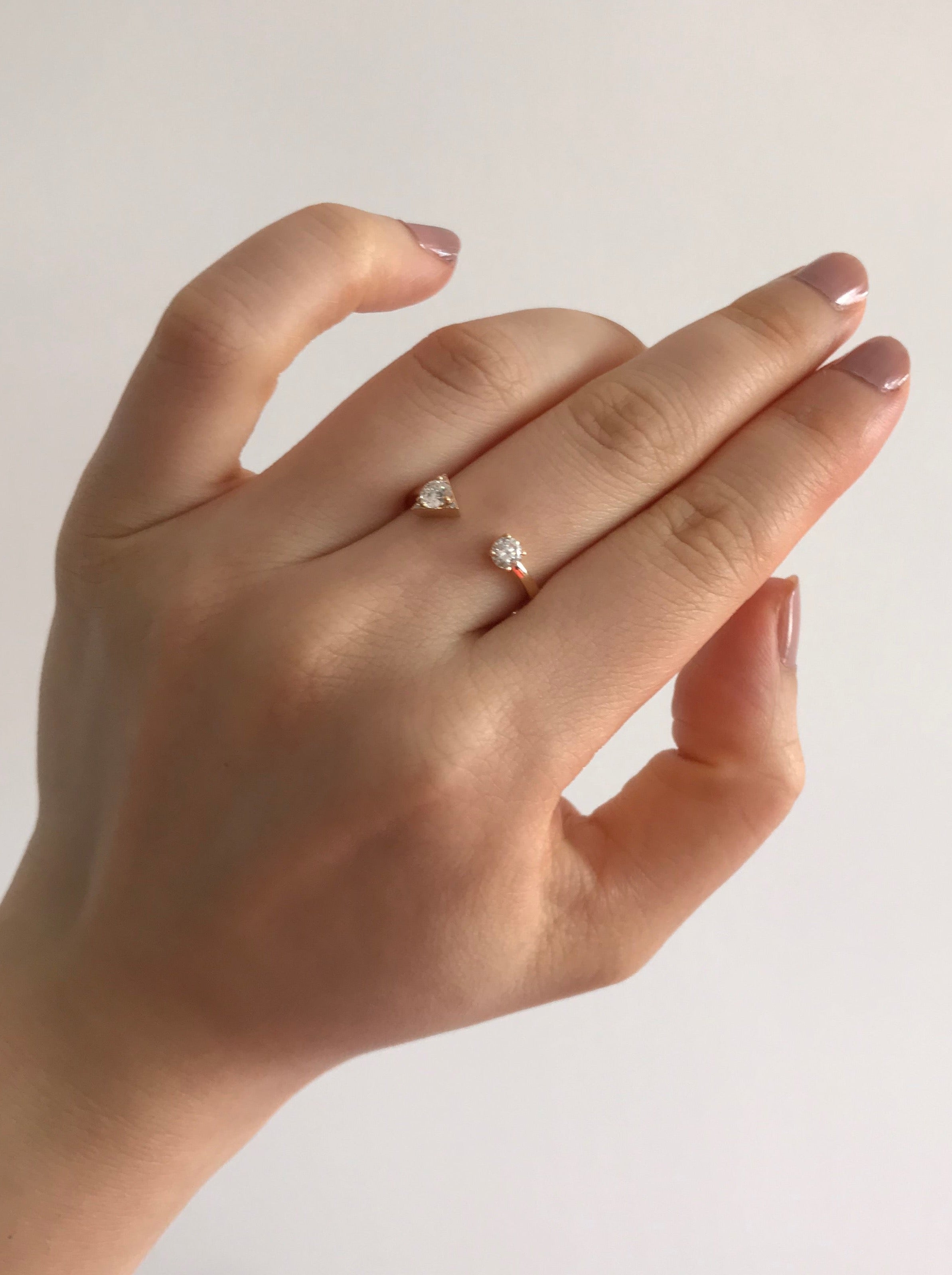 Diamonds Open Ring - HN JEWELRY