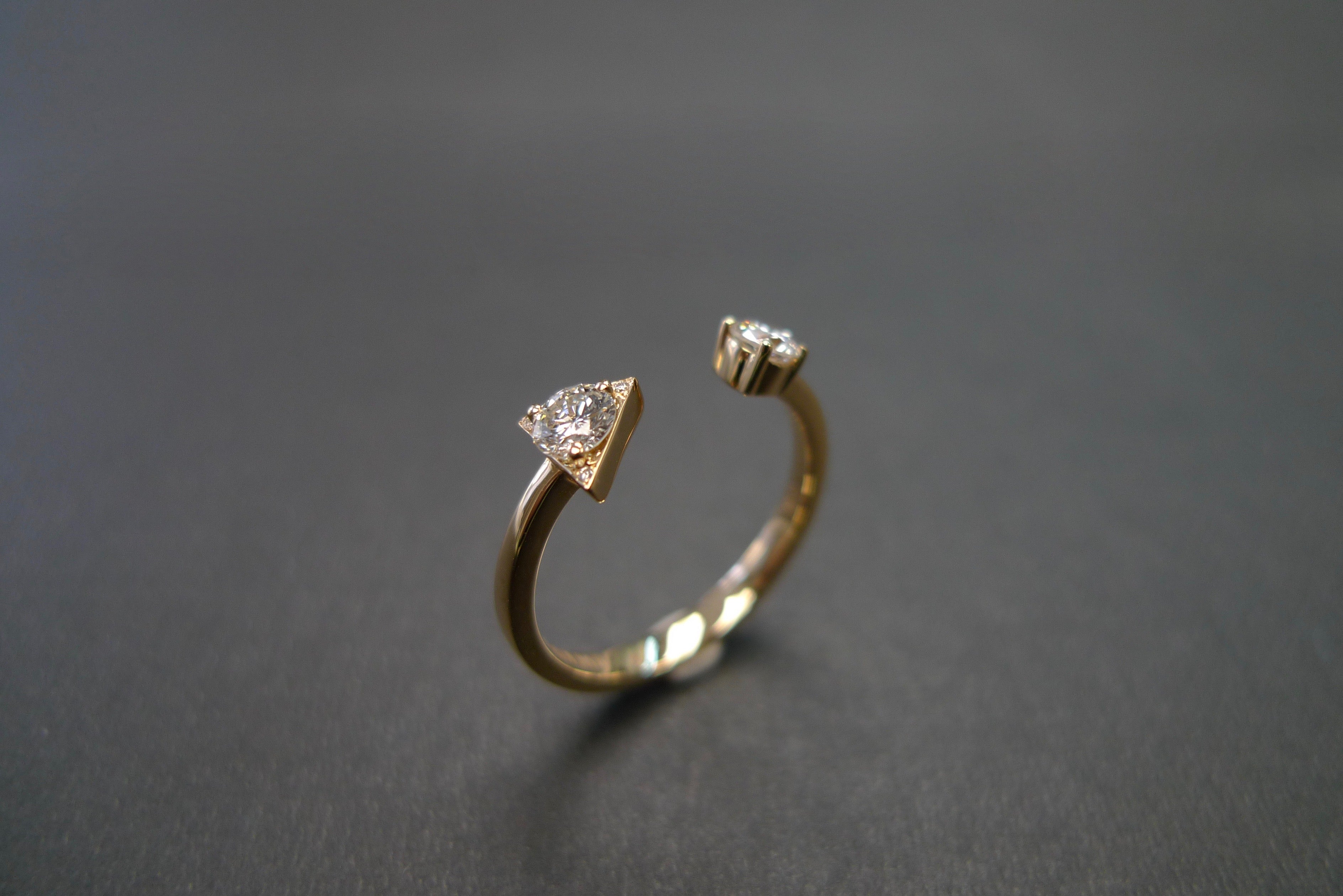 Diamonds Open Ring - HN JEWELRY