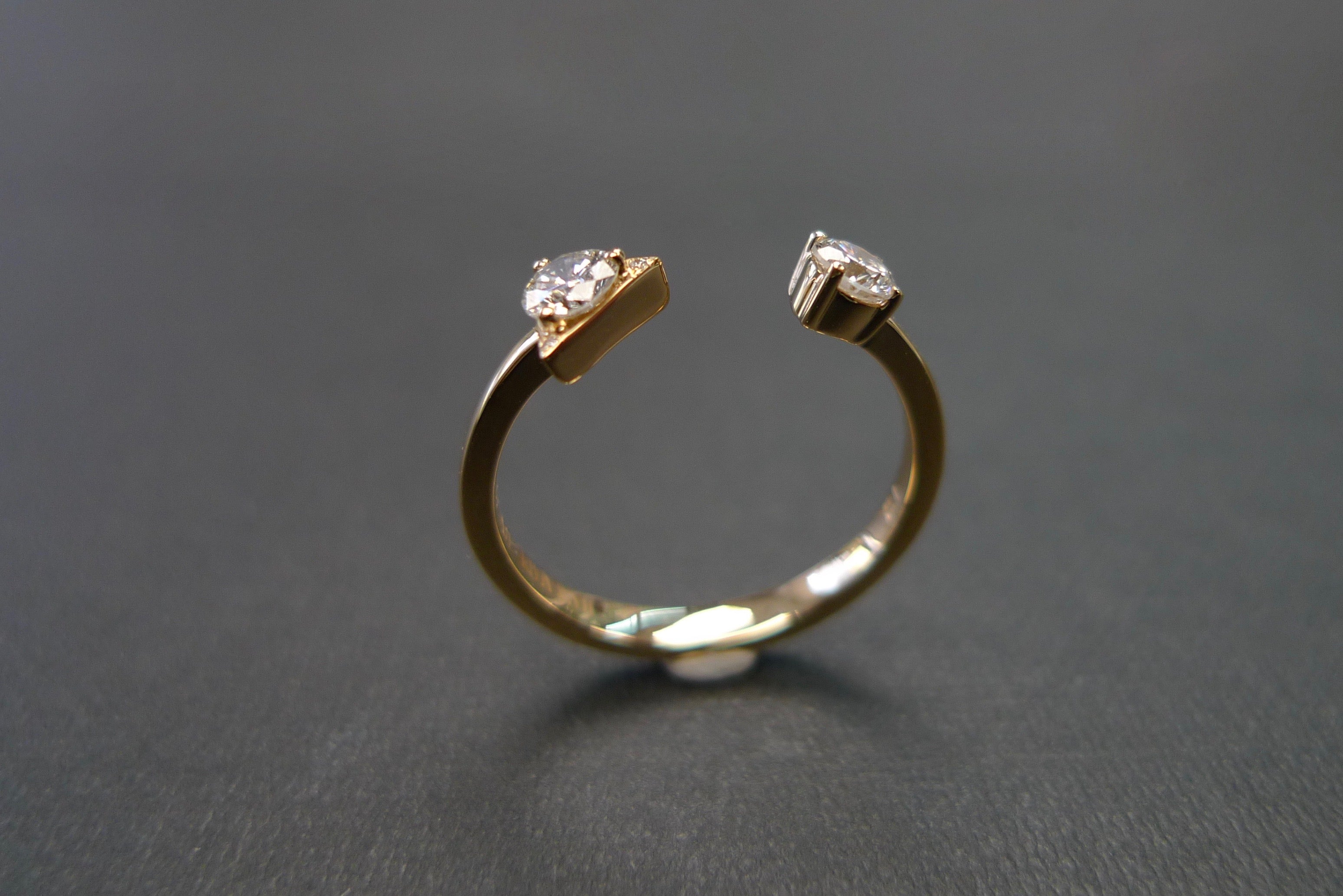 Diamonds Open Ring - HN JEWELRY