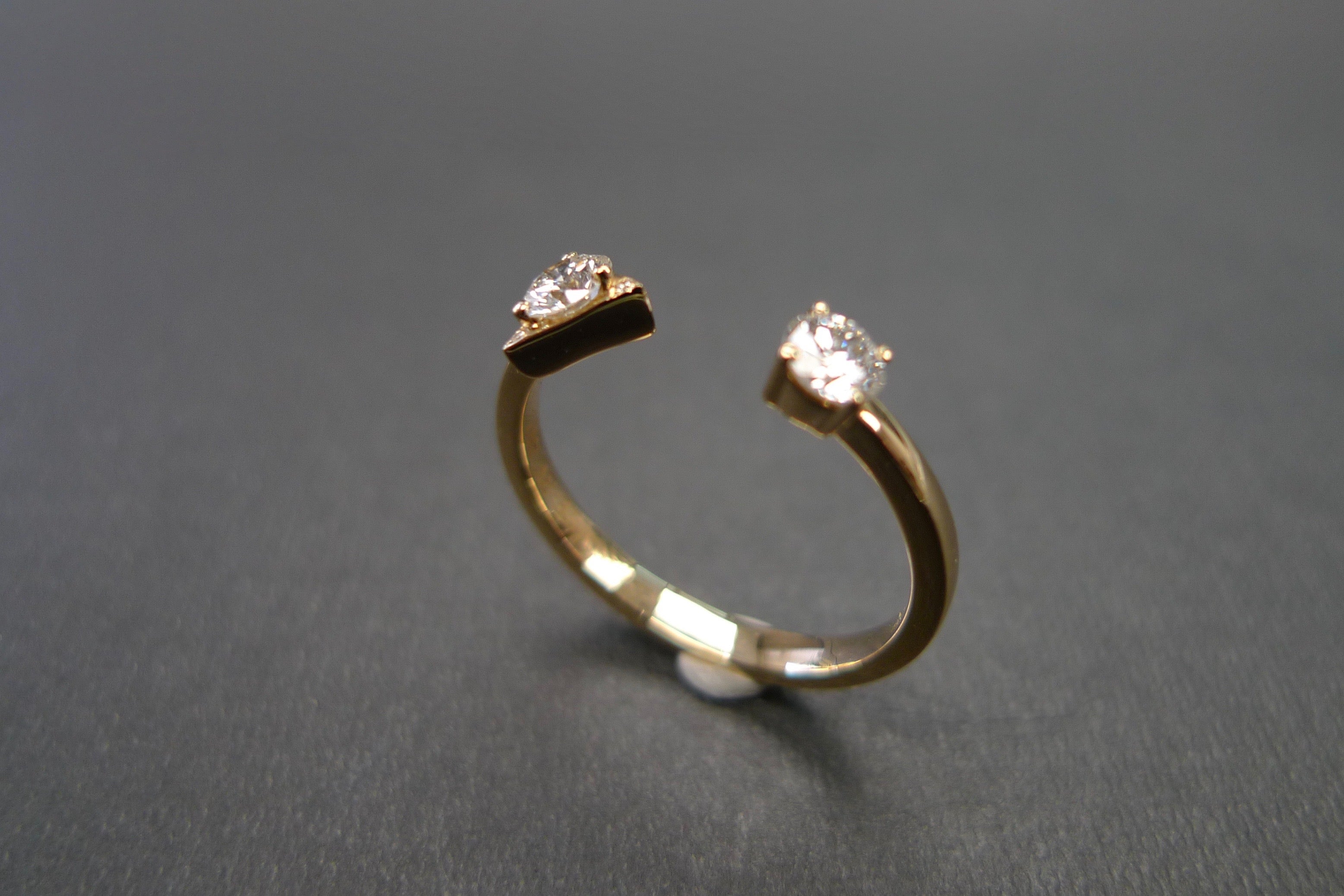 Diamonds Open Ring - HN JEWELRY