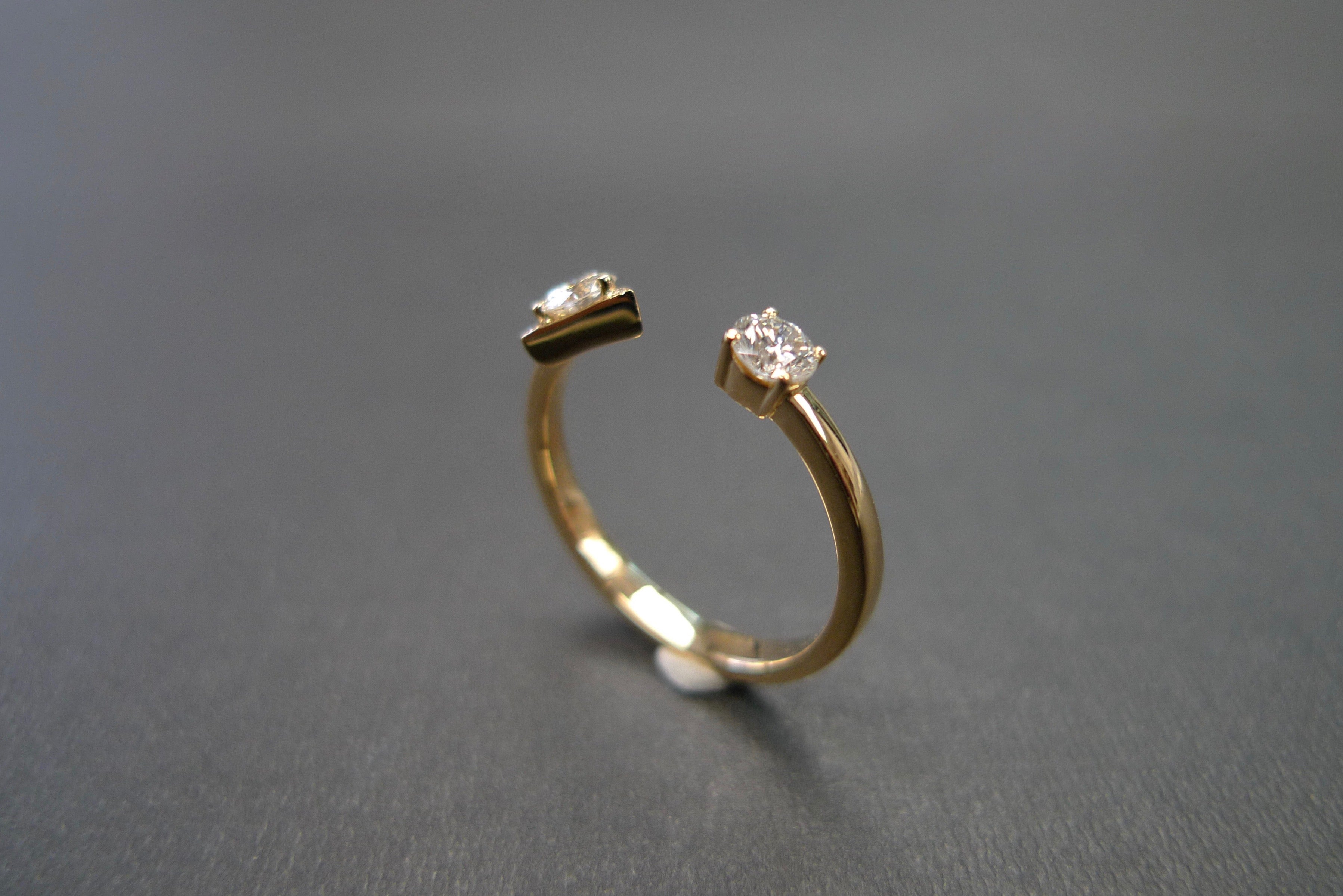 Diamonds Open Ring - HN JEWELRY