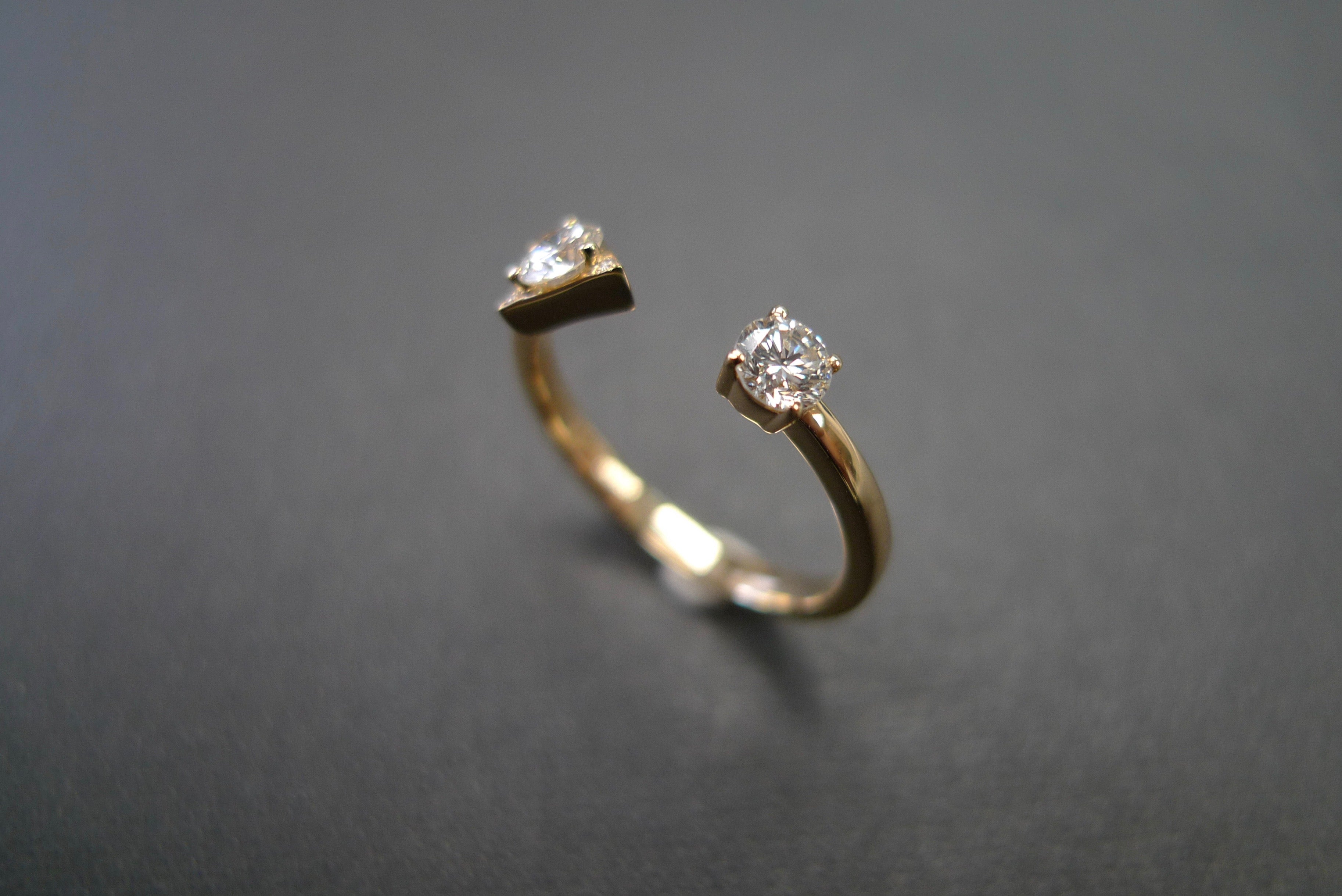 Diamonds Open Ring - HN JEWELRY