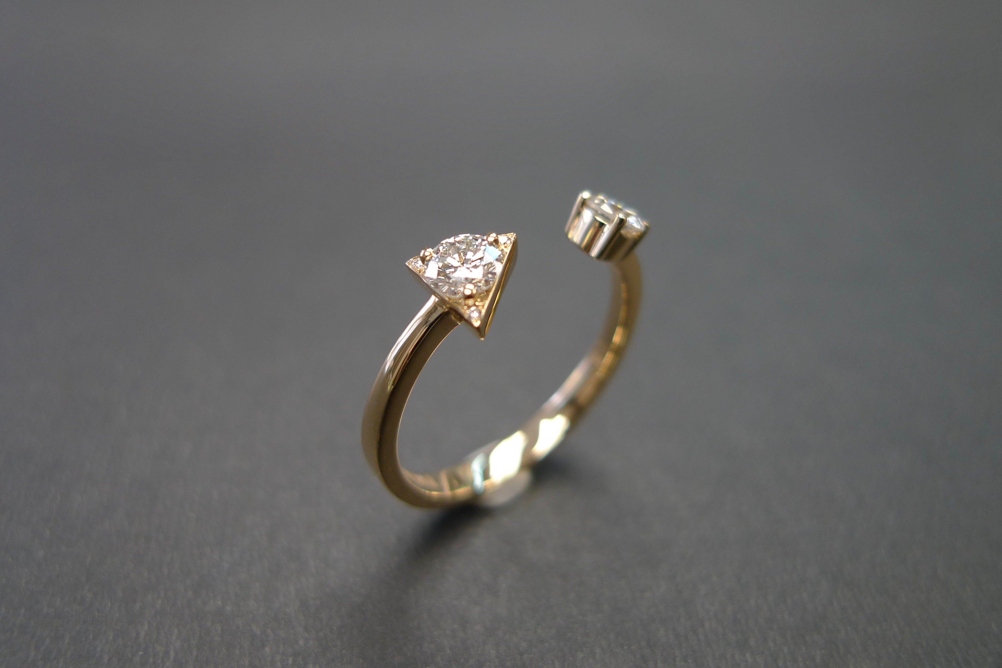Diamonds Open Ring - HN JEWELRY