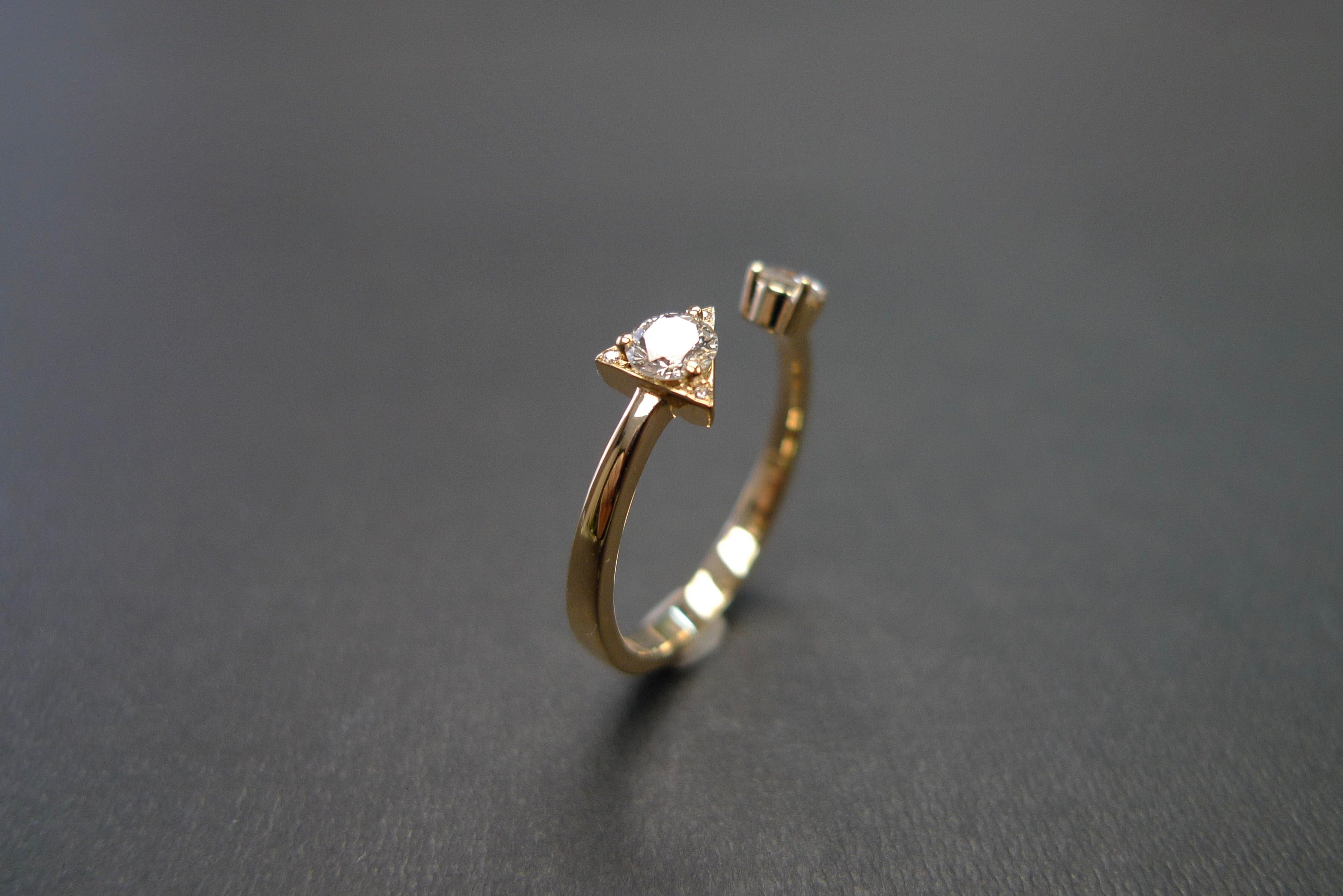 Diamonds Open Ring - HN JEWELRY
