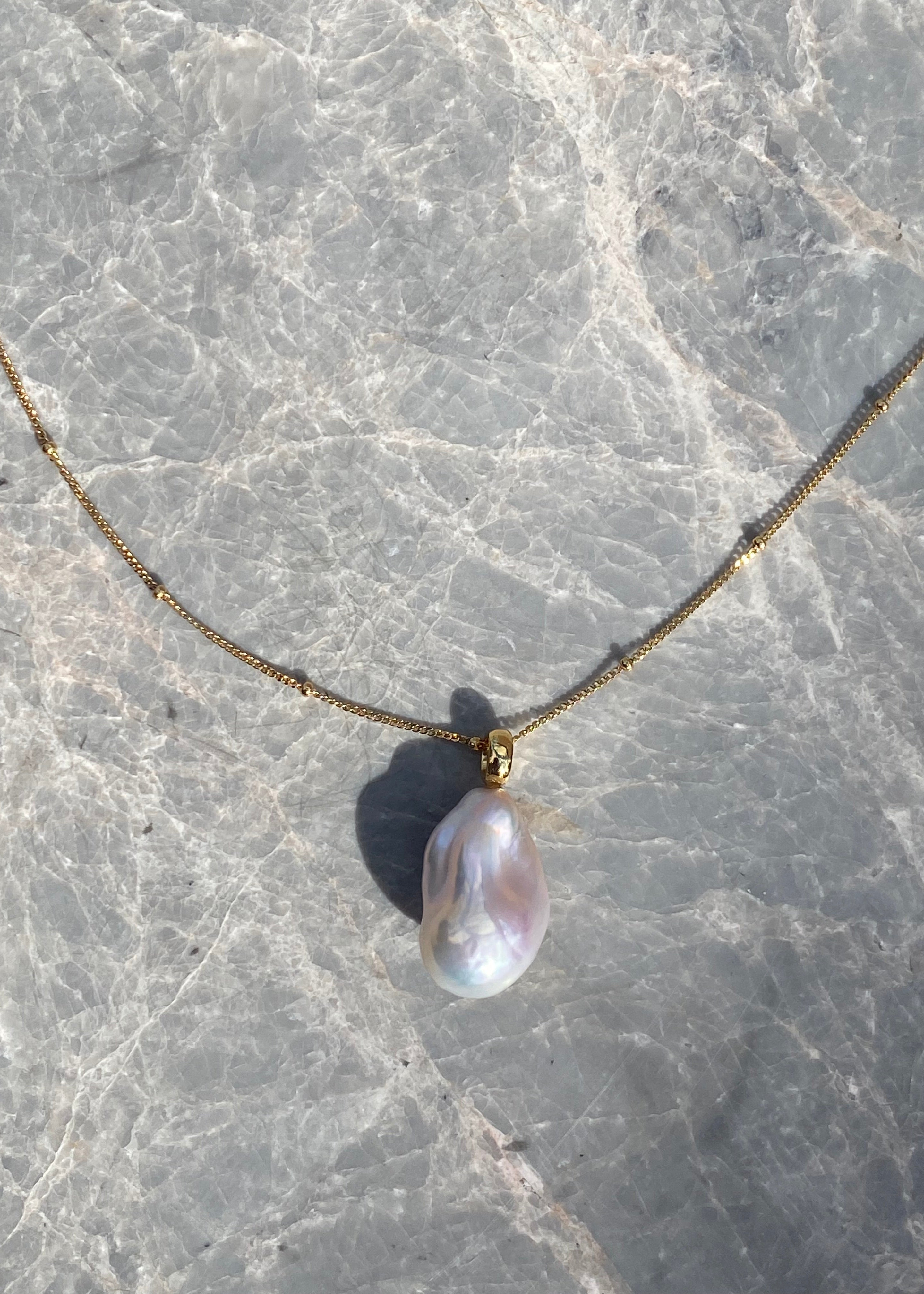 Baroque Pearl Necklace