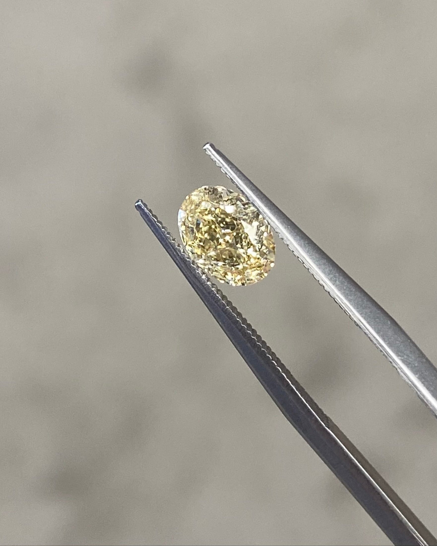 Fancy Yellow Oval Diamond Ring