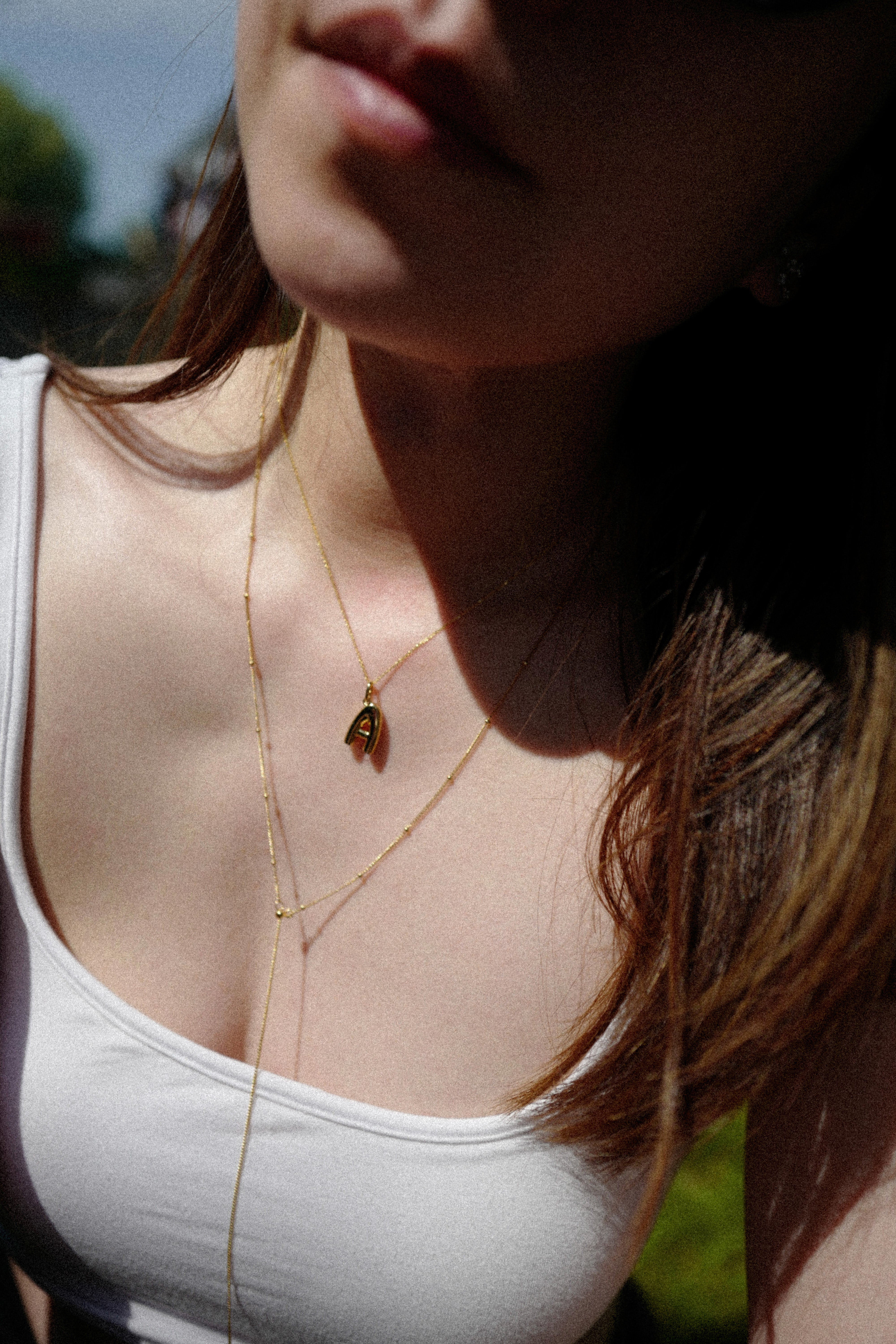 Bubble Letter Charm
