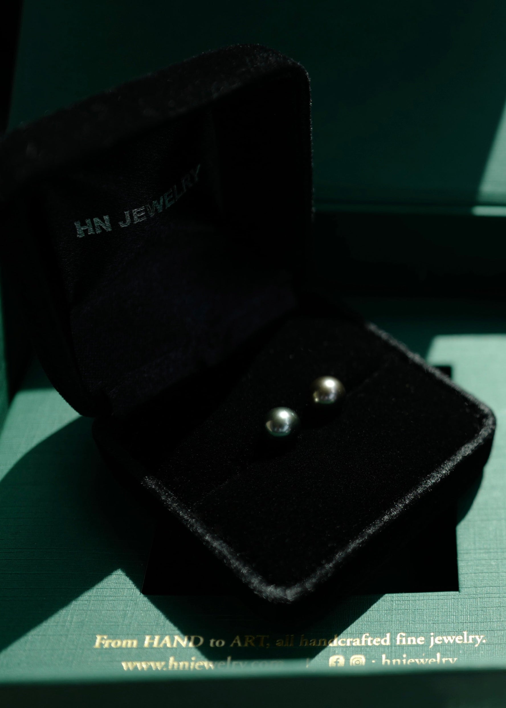 South Sea Black Pearl Earrings