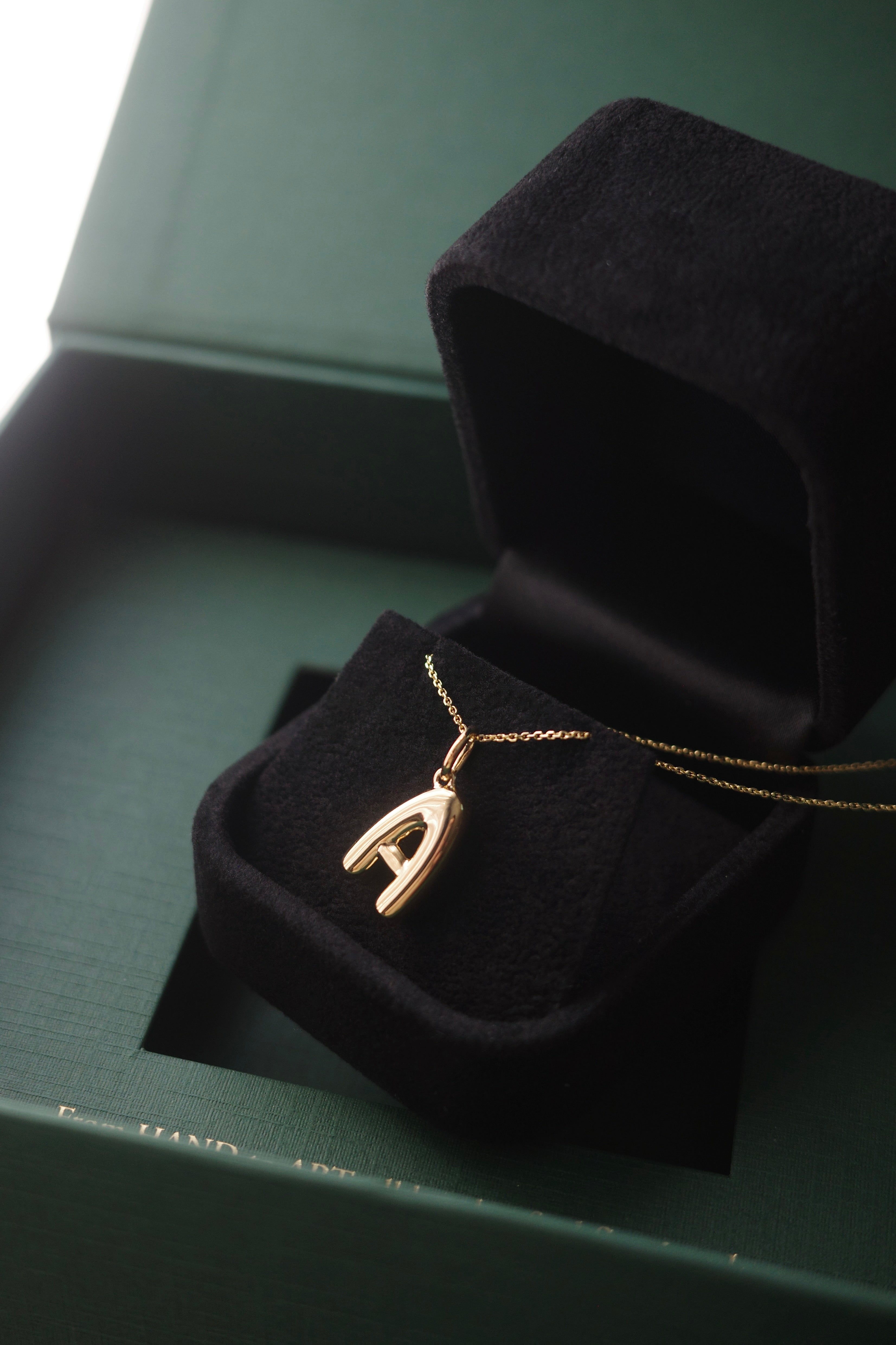 Bubble Letter Charm