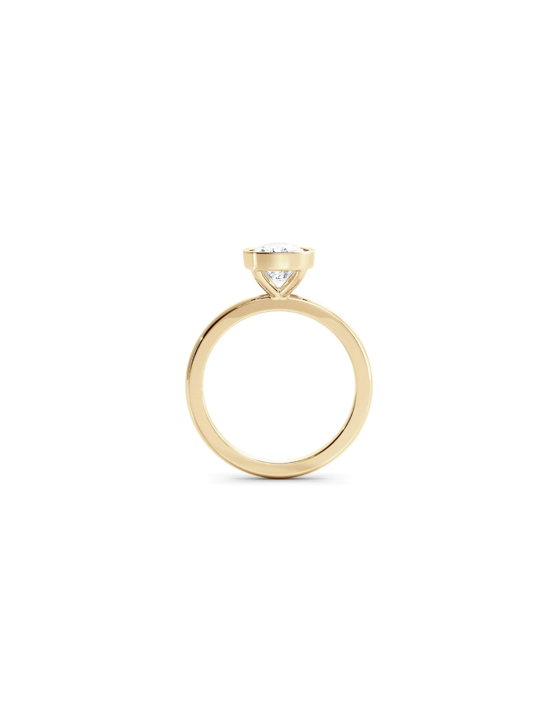 Cushion Bezel Solitaire