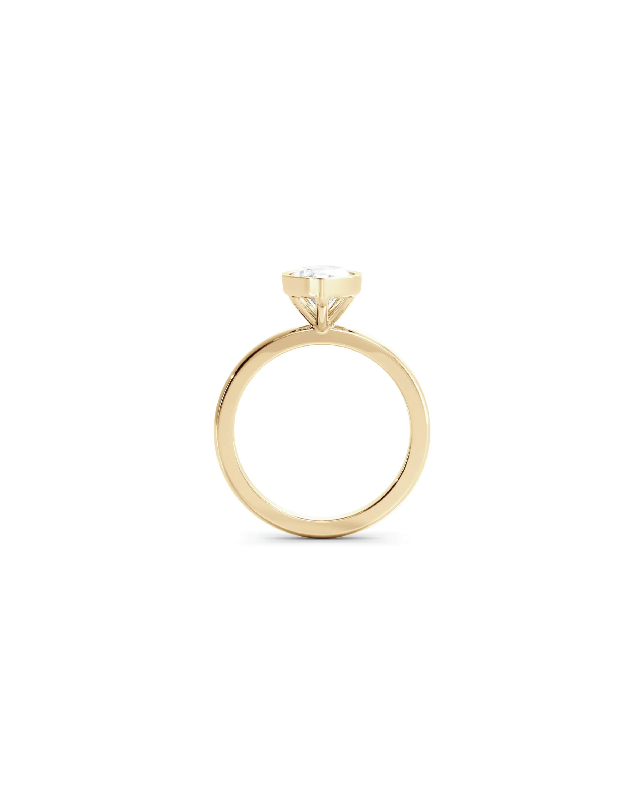 Marquise Bezel Solitaire