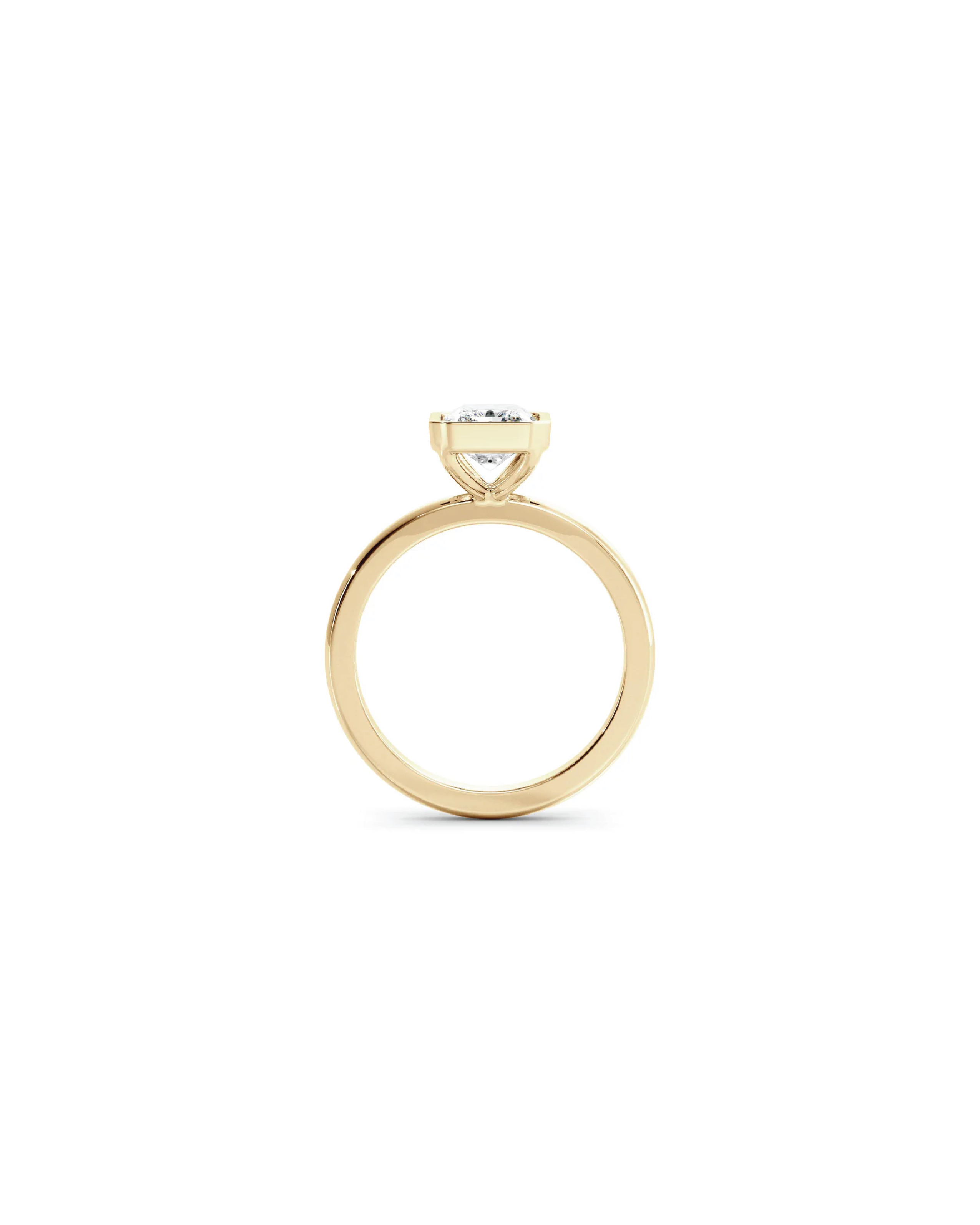 Radiant Bezel Solitaire
