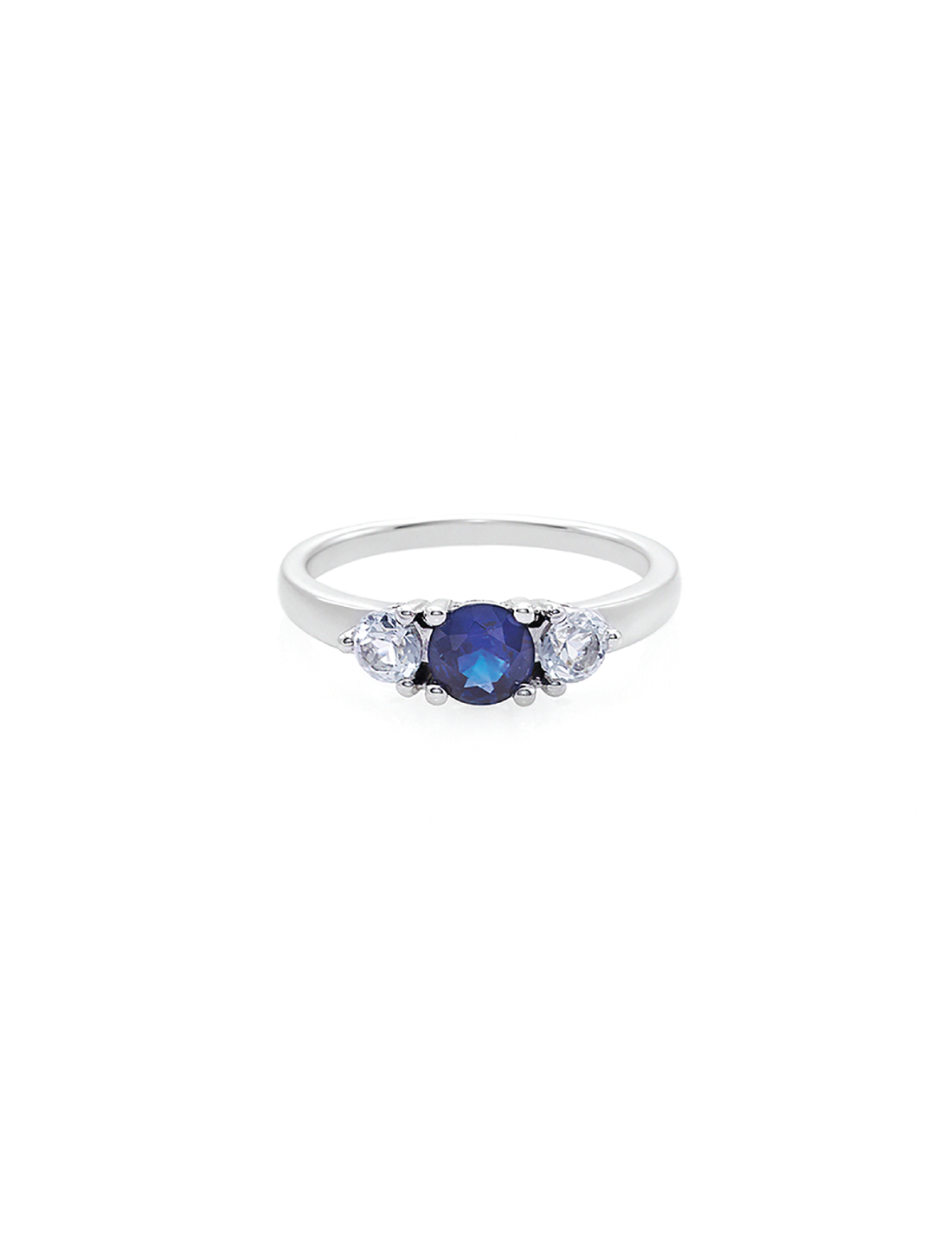 Sapphire Ring White Gold