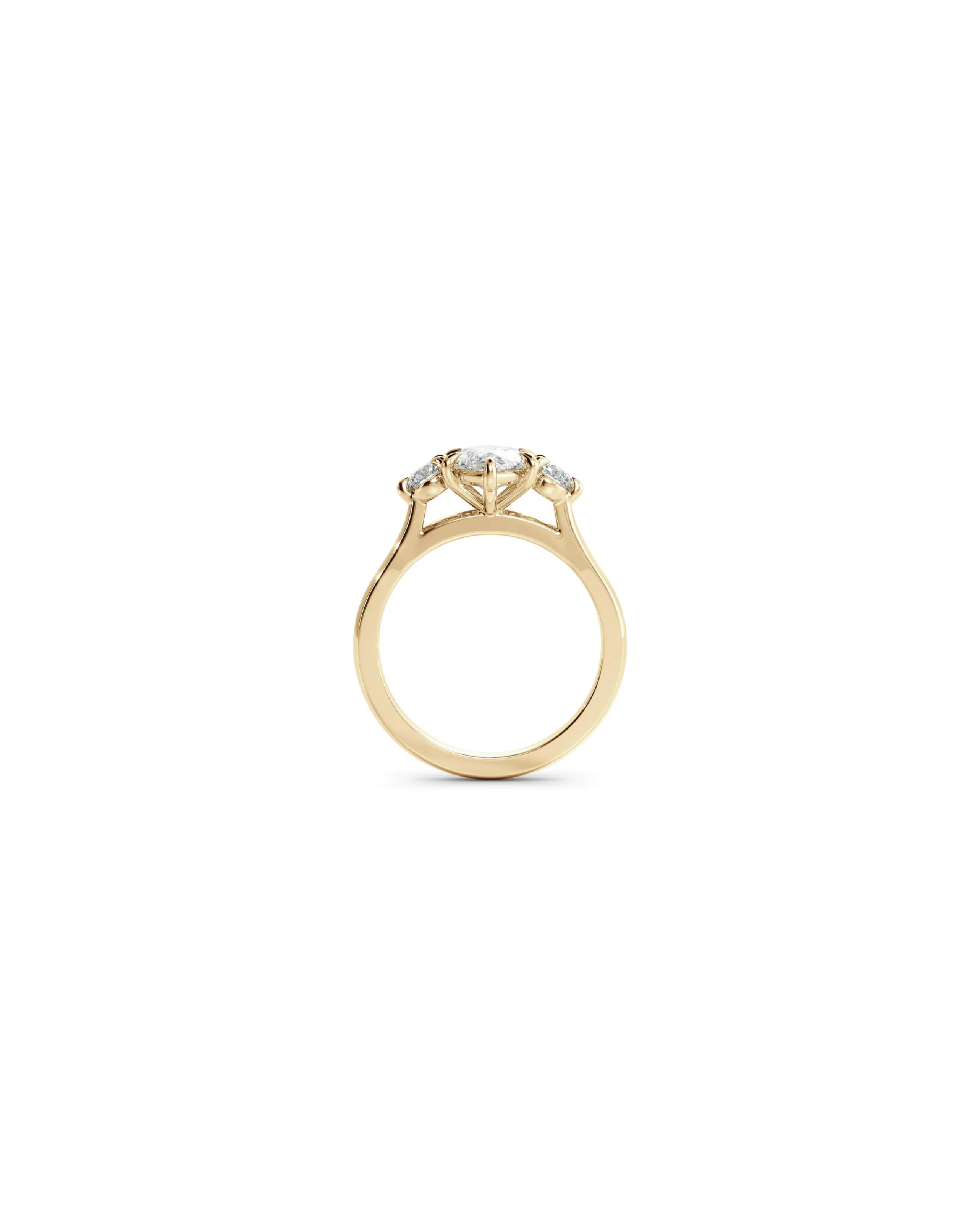 Marquise Three-Stone Ring