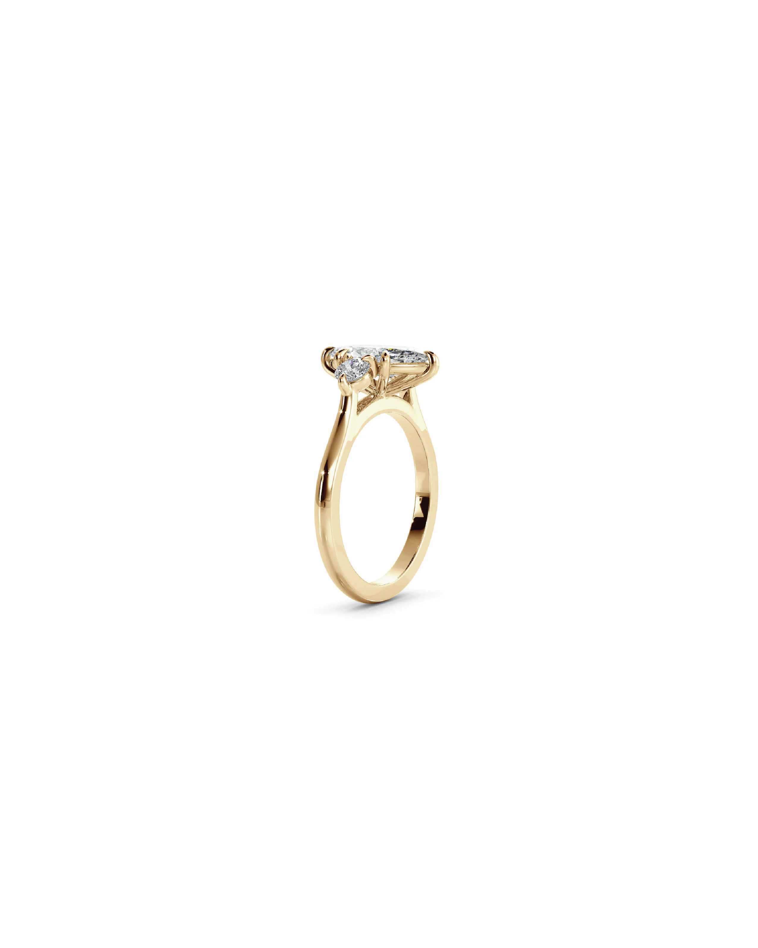 Marquise Three-Stone Ring