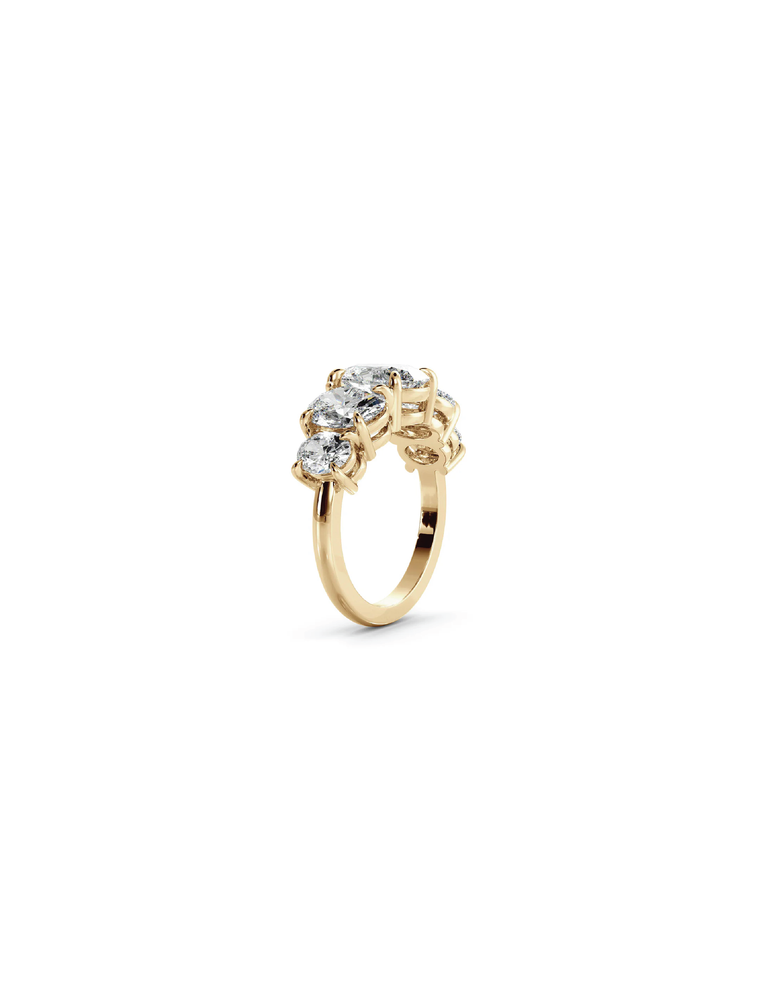 Oval Five-Stone Ring