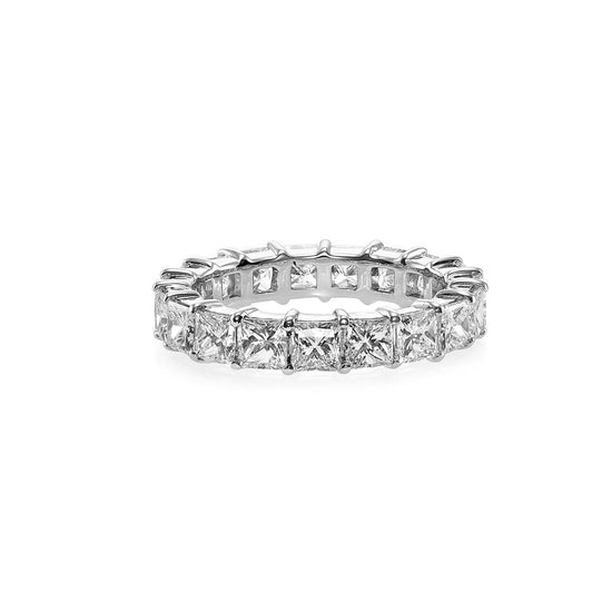 Princess Cut Full Eternity Band - HN JEWELRY