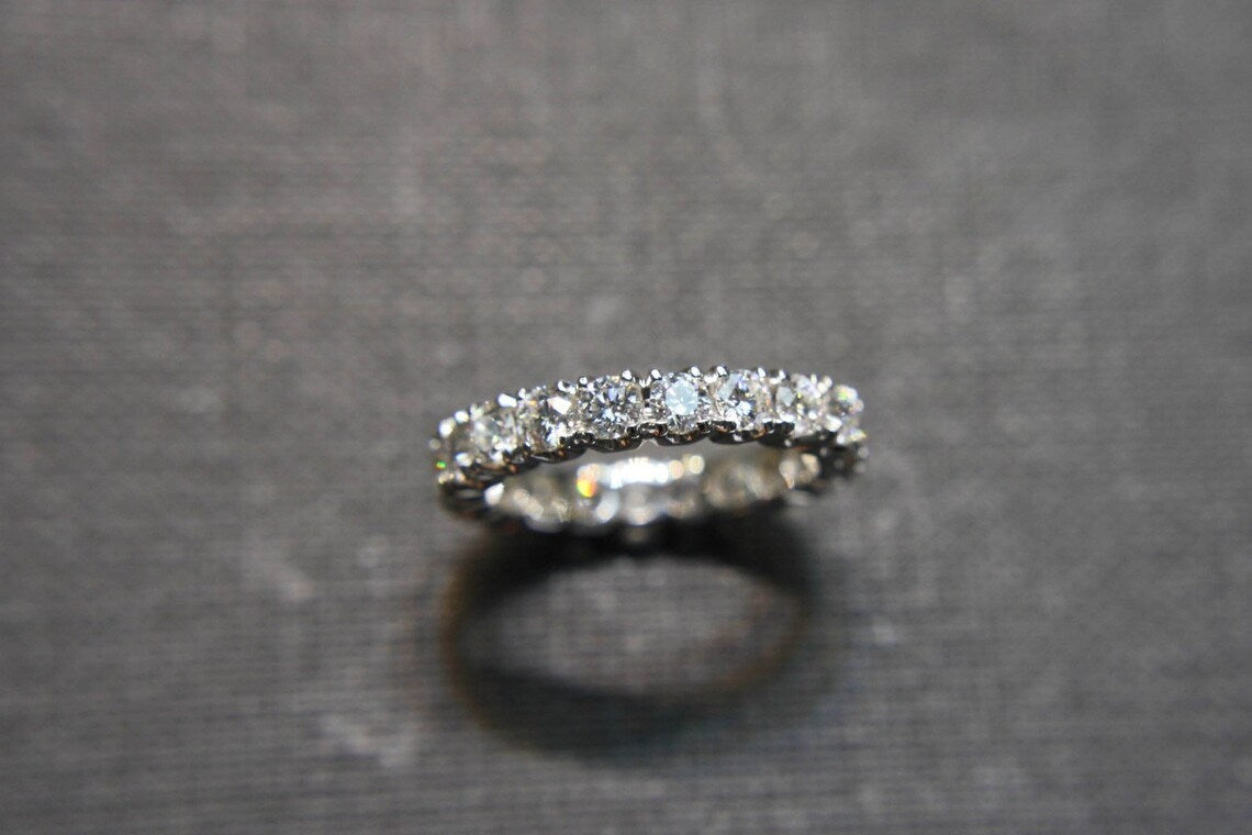 Diamond Wedding Eternity Band - HN JEWELRY