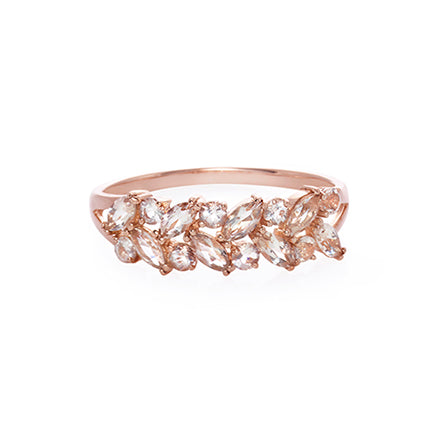Marquise Morganite Ring - HN JEWELRY